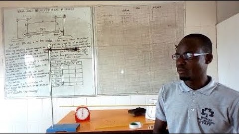 WAEC 2021 Physics Practical Mechanics | The Logic Tutor