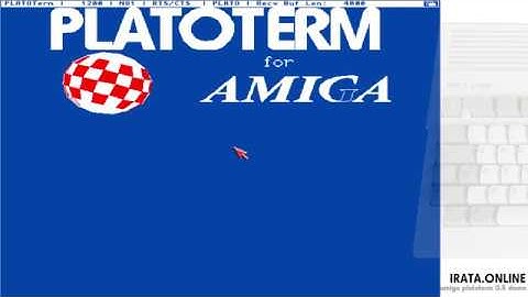 PLATOTERM for Amiga 0.5 - IRATA.ONLINE