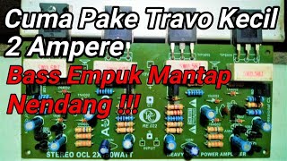 Cara Modif power ocl 150 watt biar bass mantap empuk nendang