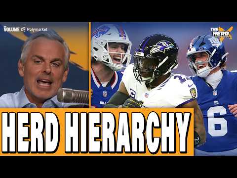 Herd Hierarchy: Bills, Bears, Ravens, Chiefs, Eagles, Giants | Colin Cowherd: HERD NFL