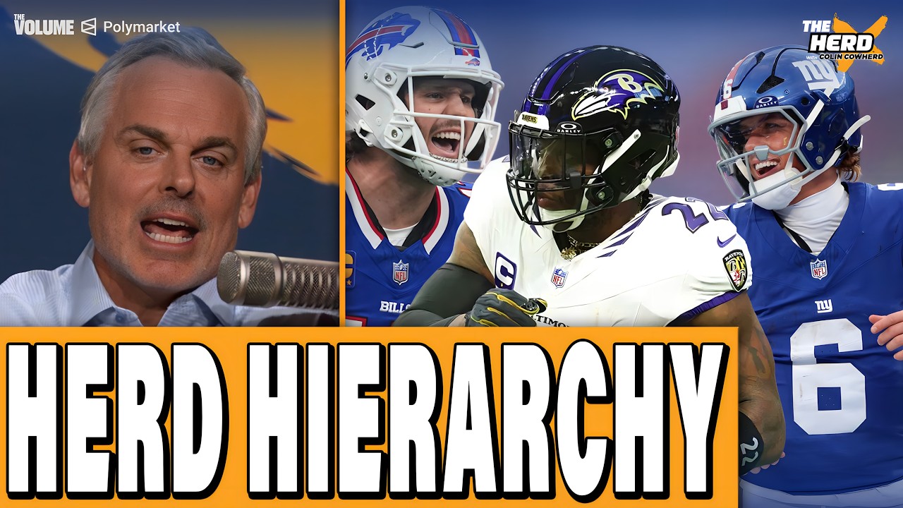 Herd Hierarchy: Bills, Bears, Ravens, Chiefs, Eagles, Giants | Colin Cowherd: HERD NFL