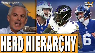 Herd Hierarchy: Bills, Bears, Ravens, Chiefs, Eagles, Giants | Colin Cowherd: HERD NFL