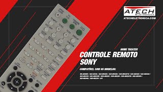 Controle Remoto Home Theater Sony HCD-HDX465 (780090)