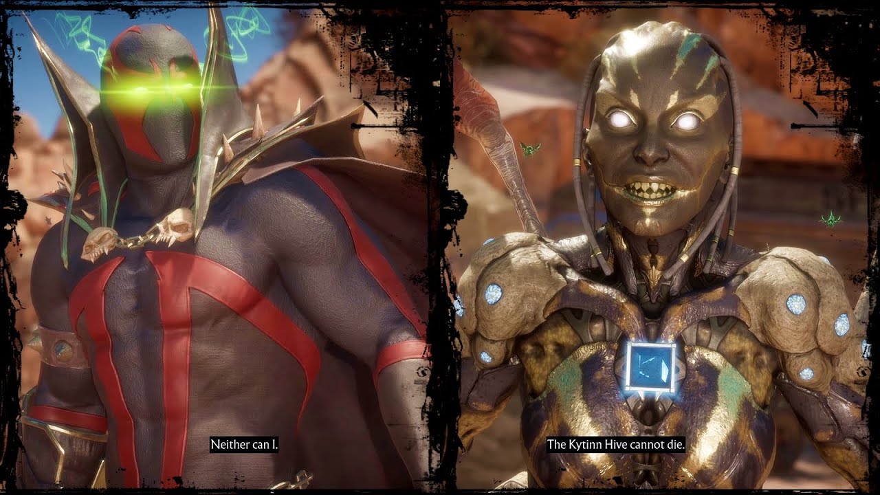 Spawn v D'Vorah - Dialogues - Mortal Kombat 11