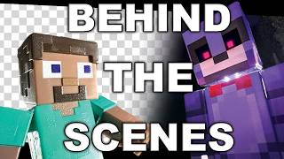 Making a Minecraft Stop Motion | BEHIND THE SCENES