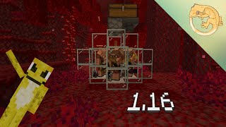 SUPER efficient bartering farm for minecraft 1.16