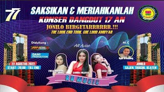 Live Semarak Kemerdekaan HUT RI KE 77 Dk. Jonilo Ds. Sajen - RH Music - RH Audio, 22 Agst 2022