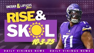 Rise &amp; SKOL! Vikings Morning Show: Latest News &amp; Browns Preview