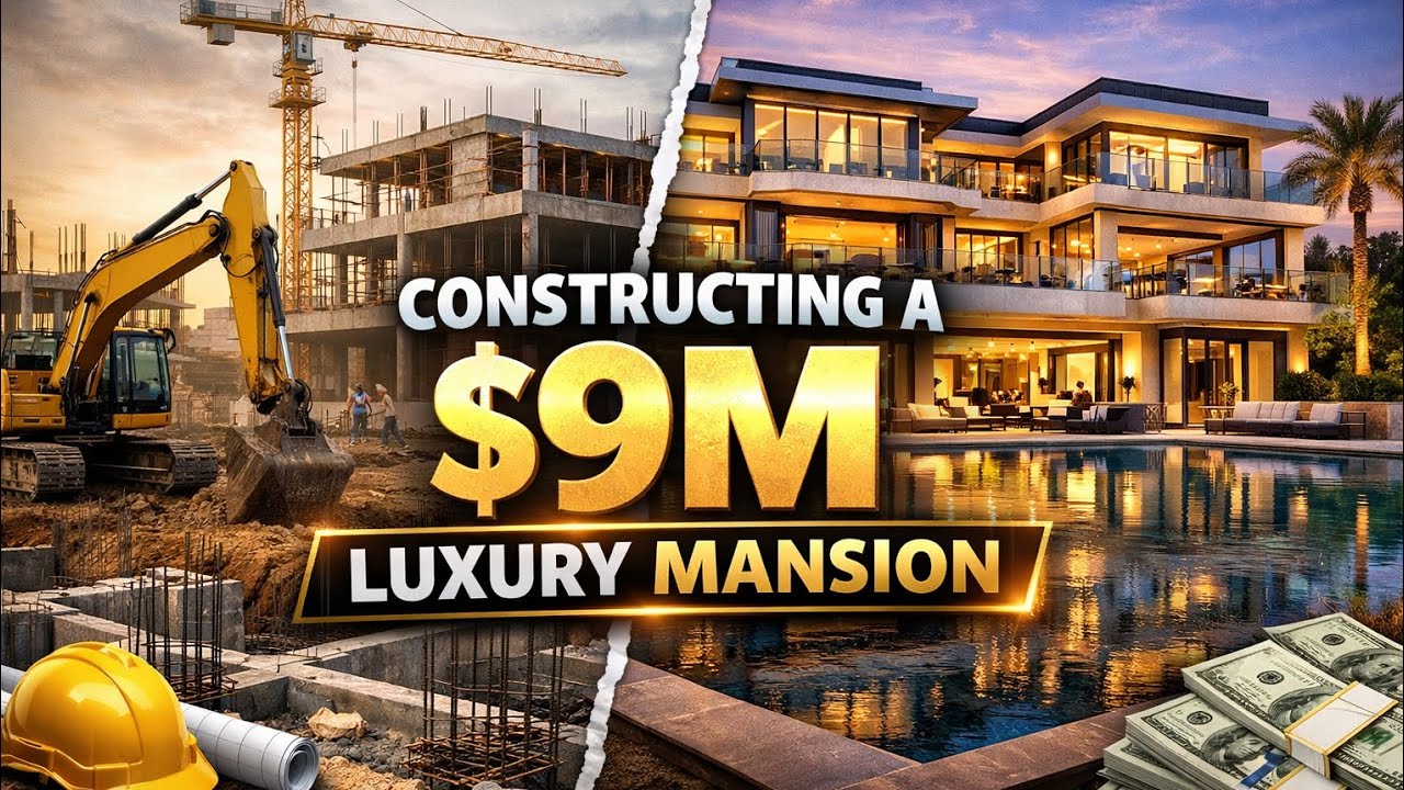 Constructing a $9M Luxury Mansion | Inside the World of Ultra-Luxury Living