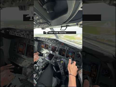 Amazing Boeing 737 800 Cockpit Landing In Porto Landing Aviation Cockpit Boeing 