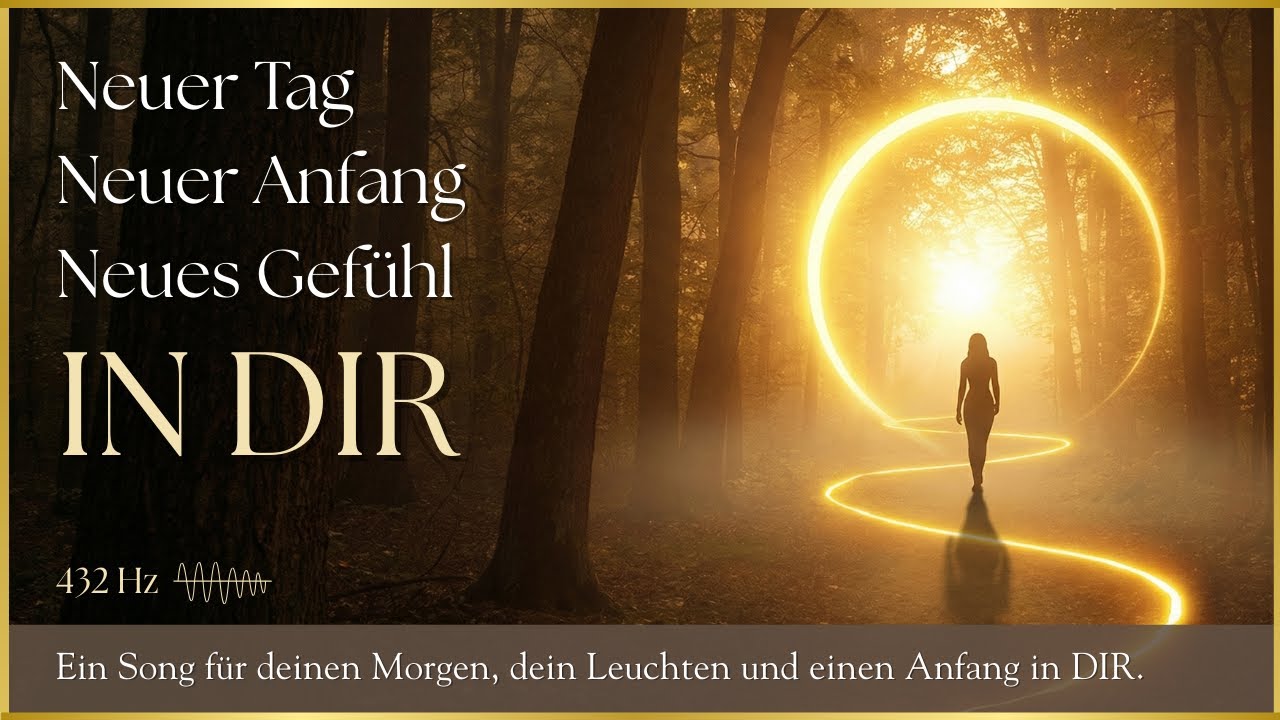 Hallo, neuer Tag | Deutscher Song in 432 Hz für Neubeginn & Leichtigkeit leben