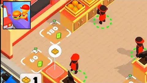 Burger Please! Gameplay Walkthrought Part 1 Helper & Drive Thru Unlocked ( Android, ge seruiOs )