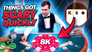 THINGS GOT SCARY QUICKLY! - Daily Blackjack #90