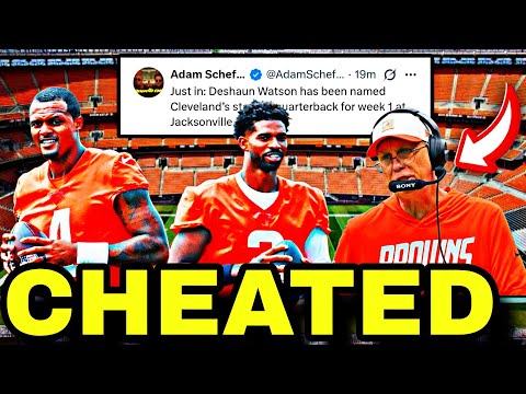 🚨Browns SABOTAGED Shedeur Sanders In QB Competition: Deshaun Watson Named Week 1 Starter For Jaguars