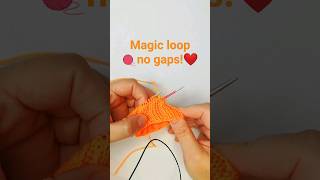 How to knit: MAGIC LOOP with no gaps and holes 🧶