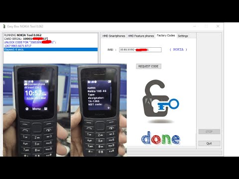 Nokia 105 4G TA-1385 Network unlock Done .