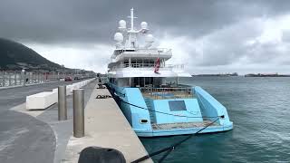Superyacht, AXIOMA seized in Gibraltar.