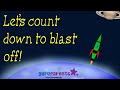 Counting down from 10  countdown to blastoff counting backwards for kids