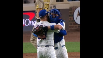 The moment Chicago Cubs eliminated San Diego Padres to advance to the NLDS 🐻