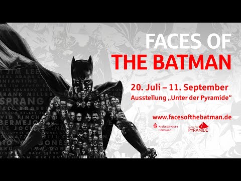 Faces of the Batman - Trailer zur Ausstellung in der Kreissparkasse Heilbronn im Sommer 2022