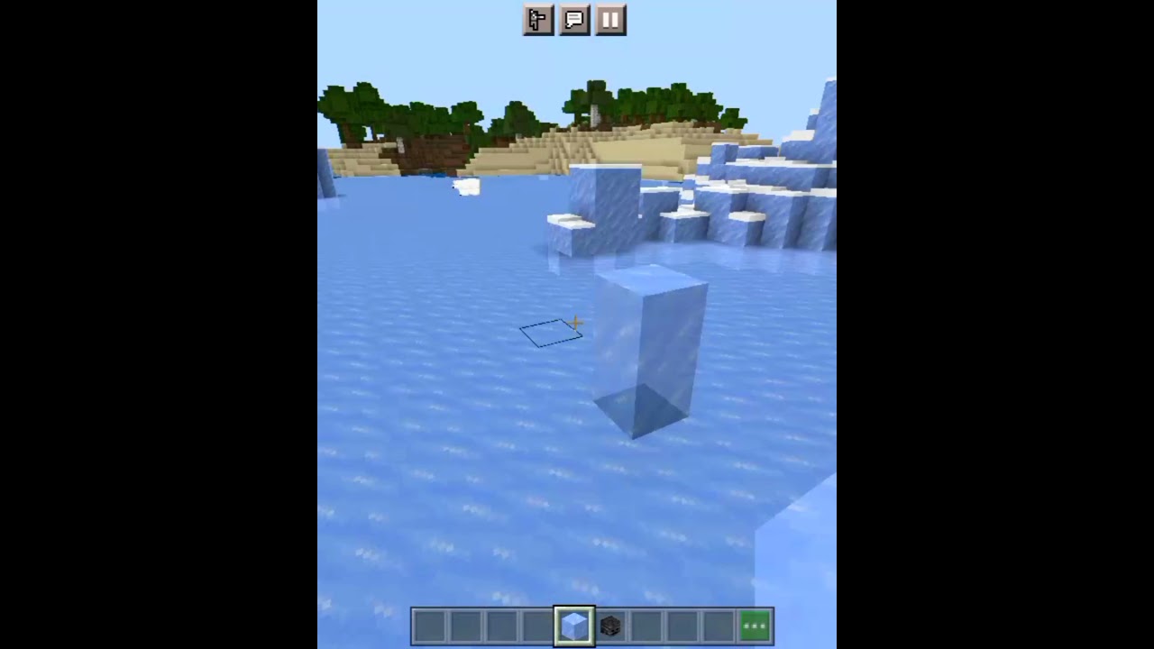 Ice Wither in Minecraft! #shorts