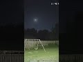 Triangle UFO Caught on Backyard Camera