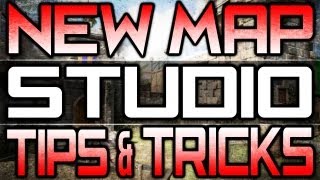 STUDIO Tips and Tricks - Black Ops 2 Uprising DLC Gameplay - BO2 Studio Map Walkthrough
