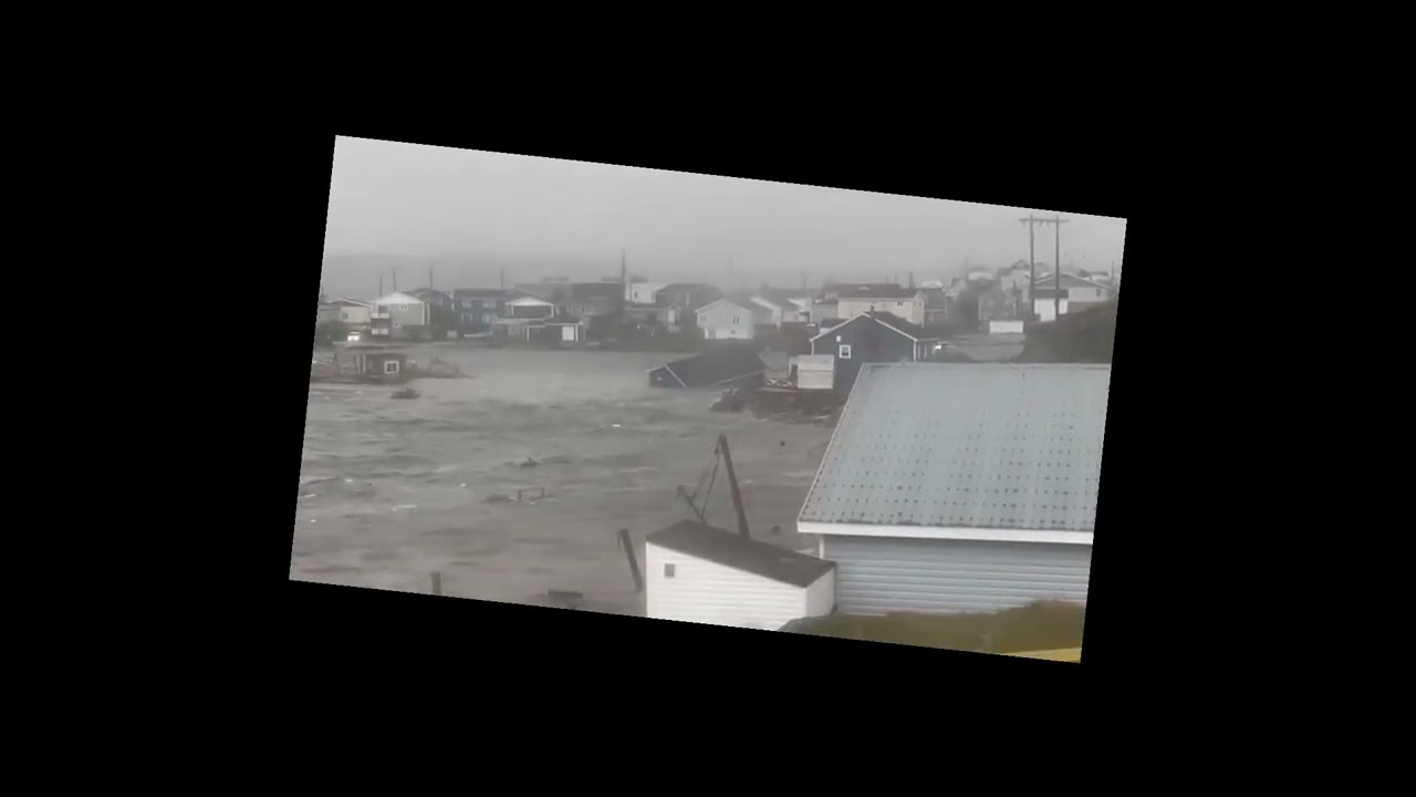 Hurricane Fiona Port aux Basques YouTube
