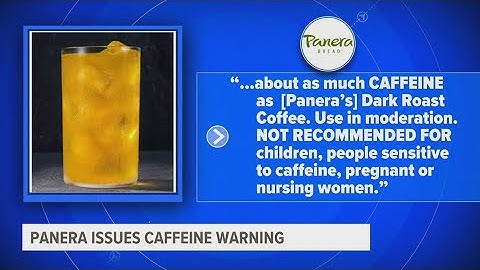 Panera issues warning on new caffeinated lemonade
