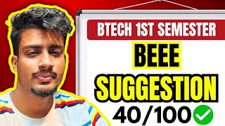 LIVE🔴Btech 1st Semester BEEE Suggestion🔥{19th March}✅#makaut #pyq #makautsemester #live