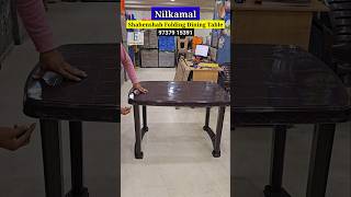 Nilkamal Plastic Dining Table #reels #shorts #nilkamalfurniture #nilkamal #nilkamaldiningset #dining