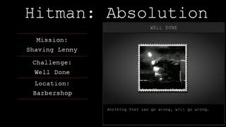Hitman: Absolution Challenge Guide - Well Done - Mission 9