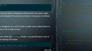 How to Center a List in Your Navbar Using CSS