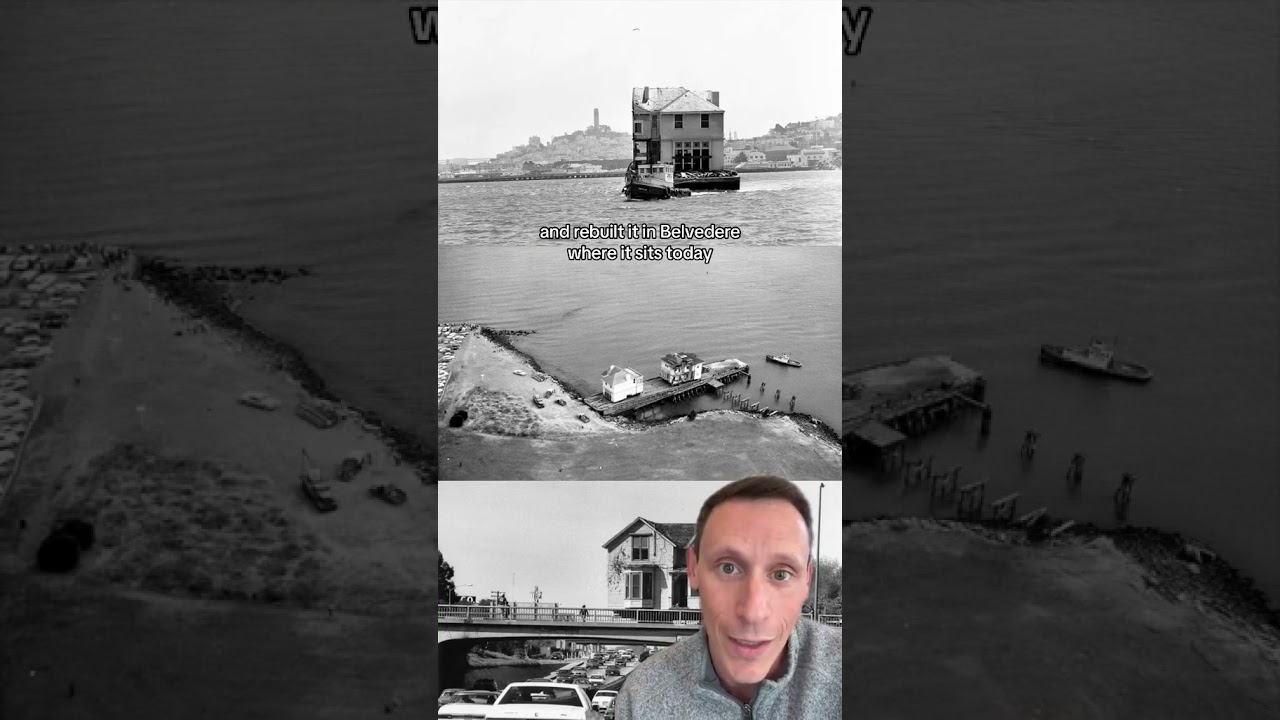 Belvedere Marin County Mansion Once Sawed In Half -- Sold for Almost $11,000,000