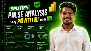 🎧 SPOTIFY PULSE ANALYSIS USING POWER BI WITH MACHINE LEARNING | DATA ANALYTICS PROJECT 📊🤖