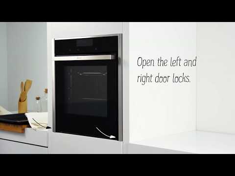 How To Remove And Replace Your Neff Slide Hide Oven Door For