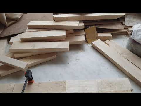 Мебельный щит из обрезков.