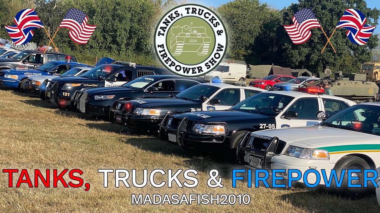 Tanks, Trucks & Firepower 2025 - (17) American Police Cars in the UK