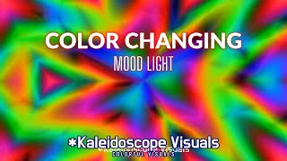 1 Hour Color Changing Mood Light Colorful Rainbow Visual Background 4K, Sensory Video screenshot 2