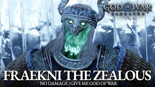 ⁣God of War Ragnarok - Fraekni the Zealous Boss Fight (No Damage / GMGOW)