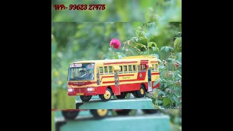 KSRTC bus #Bus_miniature_market #miniature #bus_market.. #bus #ksrtc