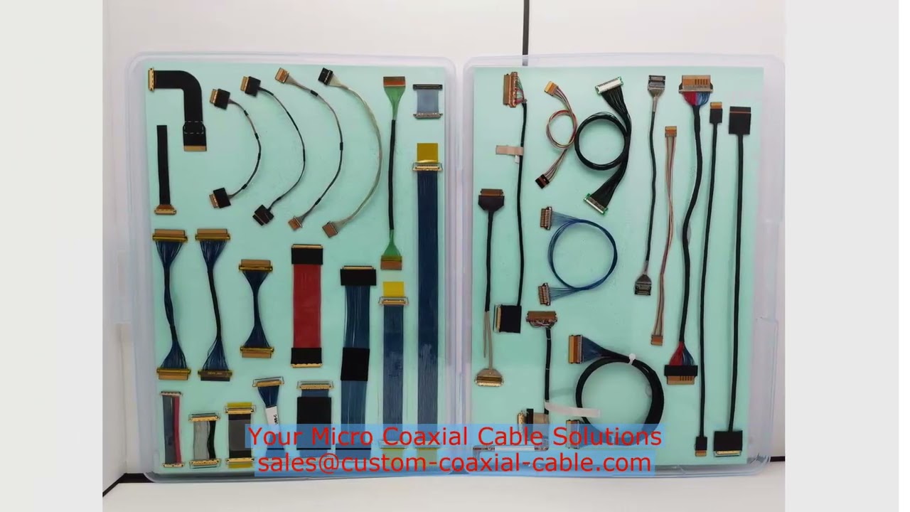 48 Awg Micro Coax Cable Fep Jacket Low Friction 81214 530B 300 1 Equivalent Micro-Ribbon Cables Plan