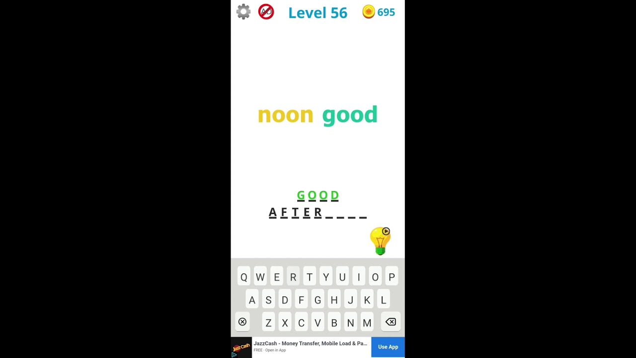 Dingbats - Word Trivia - Level 56 