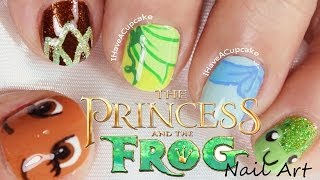 Princess and the Frog Nail Art