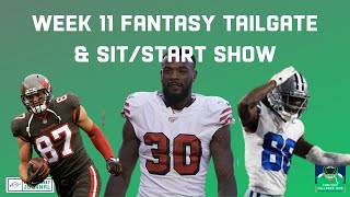 Fantasy Football Week 11 Sit / Start Show & News: Jeff Wilson & Rashod Bateman Week?!
