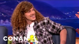 Blake Anderson's Showbiz Start Was In Backyard Wrestling | CONAN on TBS