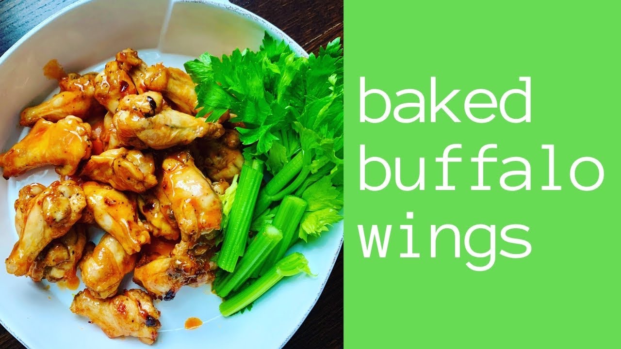 baked buffalo wings YouTube
