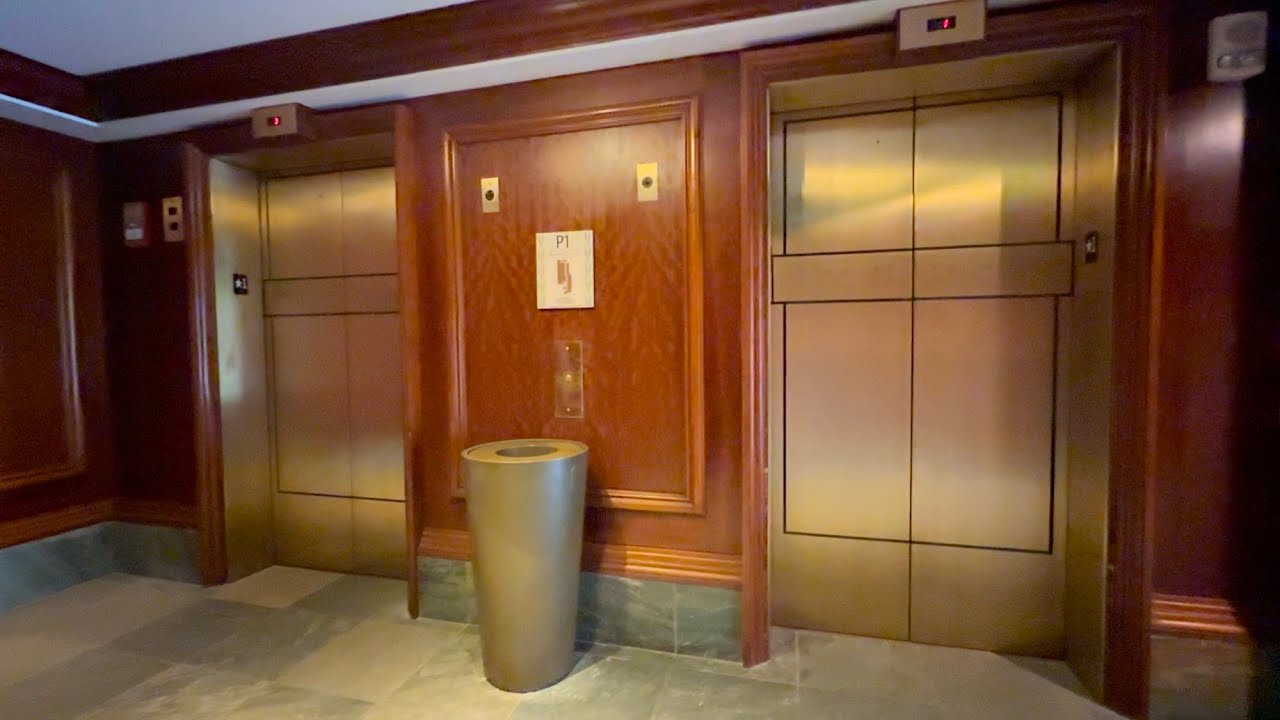 Schindler 400A Elevator Ride to Every Floor | Hilton Hawaiian Village Parking, Waikiki, Hawaii , USA