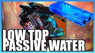 Phanteks Glacier R220 Liquid Cooling with No Fans