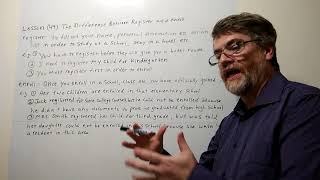Celebrity English Tutor Nick P Lesson (49) The Difference Between Register and Enroll Wealth